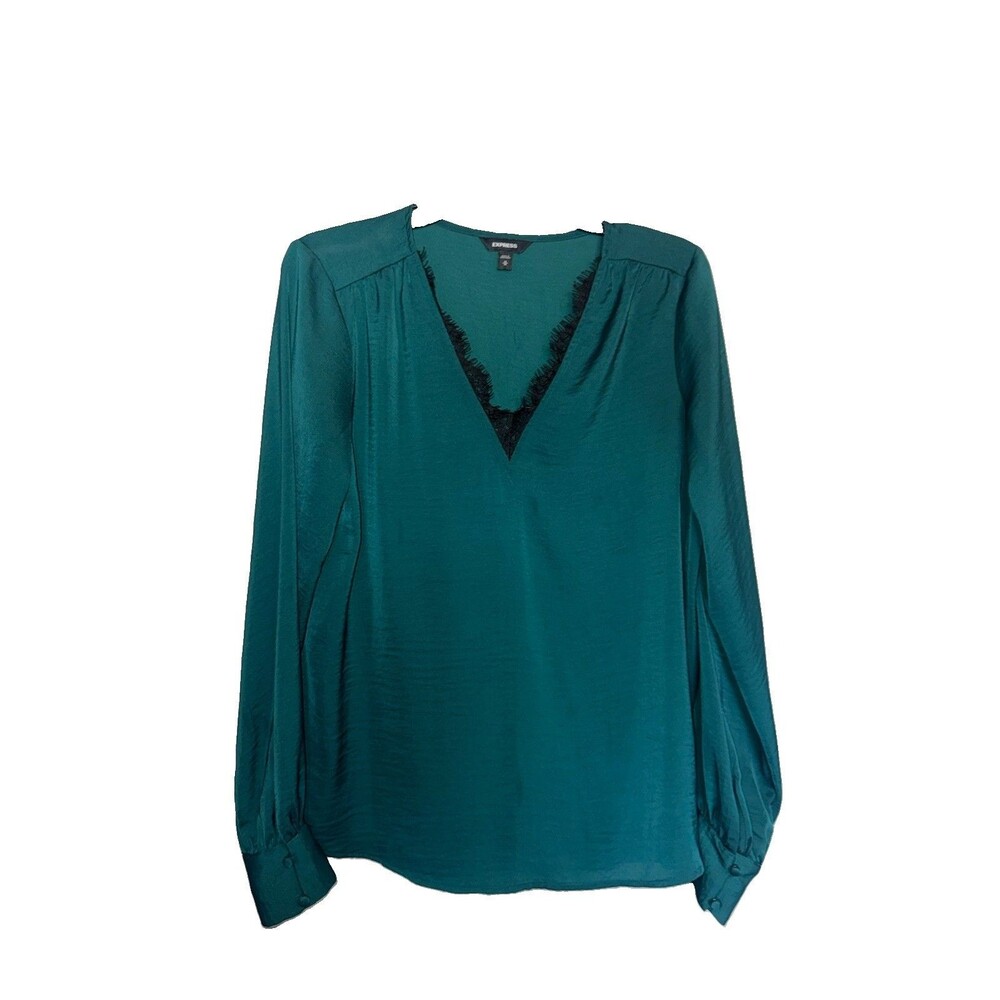 Express Womens Top Medium Teal